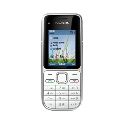 Afbeelding van Nokia C2 01 mobiele telefoon (zonder merkteken, 5,1 cm (2 inch), 3,2 megapixel camera, warm zilver