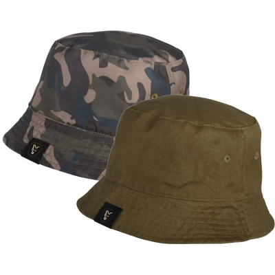 Afbeelding van Fox Camo Reversible Bucket Hat Vis Pet Vispet
