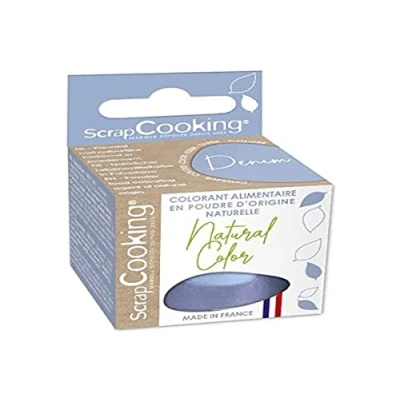 Afbeelding van ScrapCooking Natuurlijke Kleurstofpoeder Denim 10g