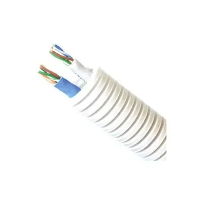 Afbeelding van Preflex flexibele buis 20mm met 2x UTP cat6 rol 100 meter