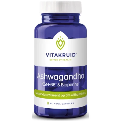 Afbeelding van Vitakruid Ashwagandha KSM 66 &amp; bioperine