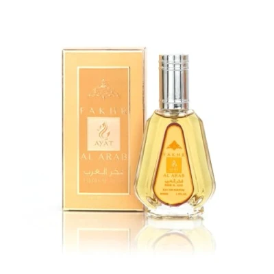 Image de AYAT PERFUMES Eau de Parfum Arab en Spray 50 ml Pour Femme Fabriqué à Dubaï Senteur Orientale (Fakhr Al Arab)