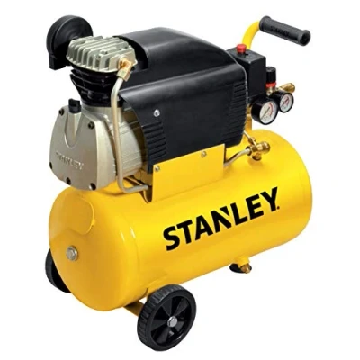 Afbeelding van Stanley Compressor Met Directe Aandrijving En Smering 2 Pk / 24 L 8 Bar