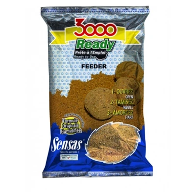 Afbeelding van Sensas 3000 Ready Feeder Black (1,25kg) Lokvoer