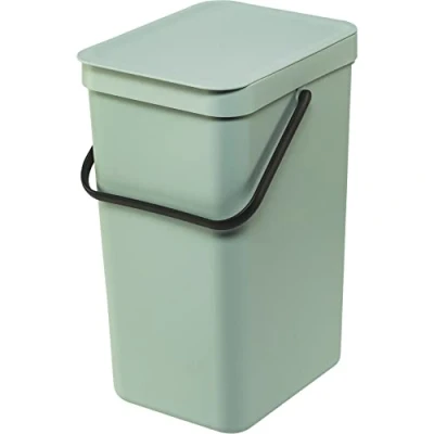 Afbeelding van Brabantia Sort &amp; Go Prullenbak 16 Liter Mint
