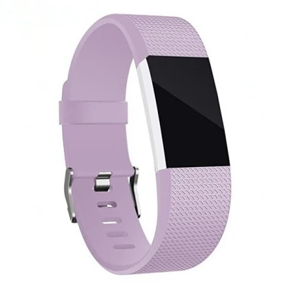Afbeelding van Fitbit Charge 2 sportbandje Maat: Small Lila Siliconen