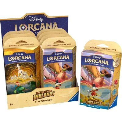 Afbeelding van Disney Lorcana Trading Card Game: Set 3 Display met 8 decks