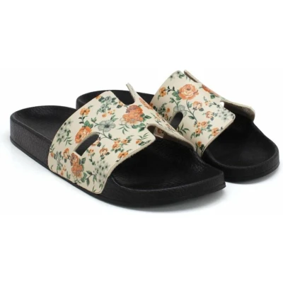 Afbeelding van GOBY Peony&#039;s Slippers Sandalen Handgemaakt Premium Kwaliteit Maat 42