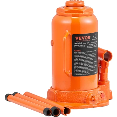 Afbeelding van VEVOR Hydraulische Potkrik 20 Ton, Verstelbaar van 240 450 mm, Lekvrij Ontwerp, Veiligheidsklep, Handig voor Auto&#039;s, SUV&#039;s, Pick ups, Ruimtebesparend