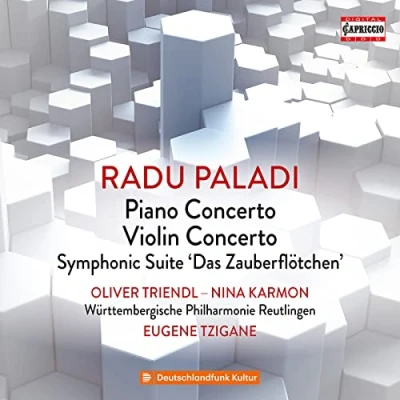 Afbeelding van Nina Karmon, Oliver Triendl &amp; Württembergische Philharmonie Reutlingen Paladi: Klavierkonzert / Violinkonzert (CD)