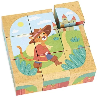 Image de Cubes en bois les contes