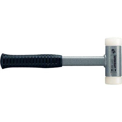 Afbeelding van Halder supercraft terugslagvrije nylon hamer staal 30 mm 585 gram