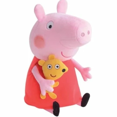 Image de JEMINI 022817 PEPPA PIG Peluche +/ 30 cm, Rose