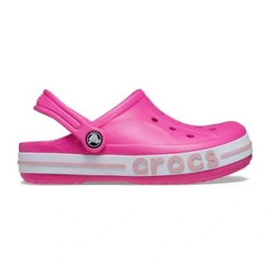 Afbeelding van Crocs Bayaband T klompen, uniseks, kinderen, Roze elektrische bloemblaadjes