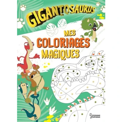 Image de Mon cahier de coloriages magiques Gigantosaurus