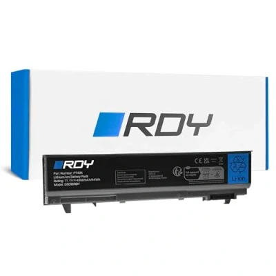 Afbeelding van RDY PT434 W1193 4M529 NM631 KY477 laptopbatterij voor Dell Latitude E6400 E6410 E6500 E6510 PP30L PP27LA PP30LA Precision M2400 M4400 M4500 (Capaciteit: 400 00 mAh 1 1,1 V)