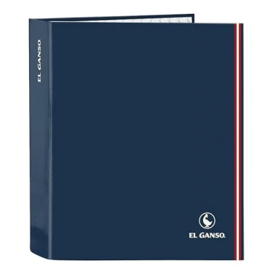 Afbeelding van Ringmap El Ganso Classic Marineblauw A4 27 x 33 6 cm