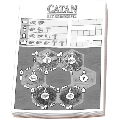 Afbeelding van Catan: Het Dobbelspel Extra Scoreblokken (NL)