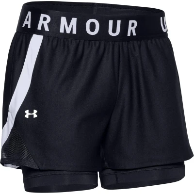 Afbeelding van Under Armour PLAY UP Korte broeken, Dames, Maat: Small, Black/white