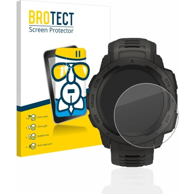 Afbeelding van BROTECT Screenprotector voor Garmin Instinct / Tactical Edition Folie Beschermfolie Beschermglas transparant