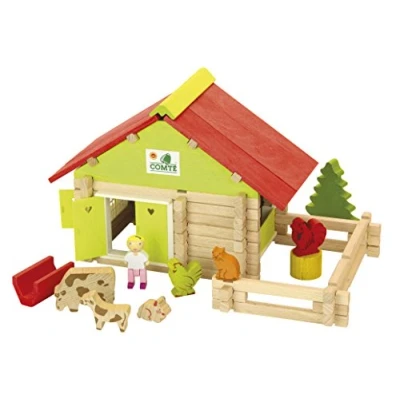 Afbeelding van Actiefiguren Jeujura Farm With Animals 100 Onderdelen Playset