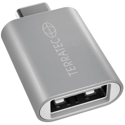Afbeelding van Terratec USB 2.0 Adapter [1x C stekker 1x 3.2 Gen 2 bus A (USB 3.1)] CONNECT C1