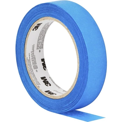 Afbeelding van 3M Scotch 2090 Afplaktape Blauw 25MM x 50MTR Schildersbenodigdheden