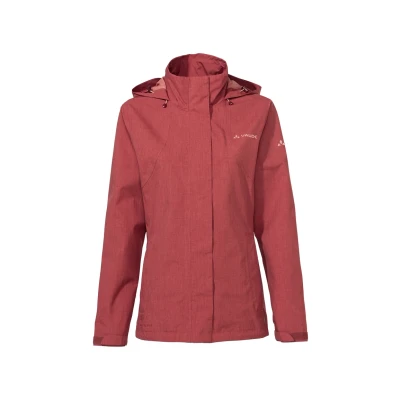 Afbeelding van Vaude Rosemoor II Regenjas, Dames, Maat: 40, Brick