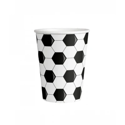 Afbeelding van Pd Party Papieren Bekers Voetbal 8 Stuks