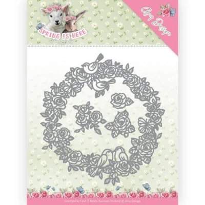 Afbeelding van Dies Amy Design Spring is Here Circle of Roses
