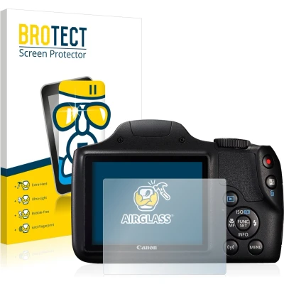Afbeelding van BROTECT Screenprotector voor Canon PowerShot SX540 HS Folie Beschermfolie Beschermglas transparant