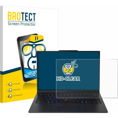 Afbeelding van BROTECT Screenprotector voor Lenovo ThinkPad X1 Carbon Gen 13 14&quot; Aura Edition Folie Beschermfolie transparant
