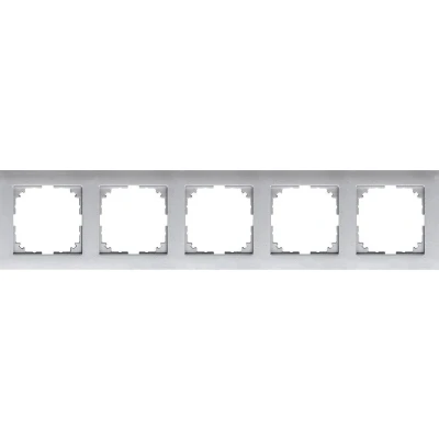 Afbeelding van Merten MEG4050 3660 Afdekking Frame System M Aluminium