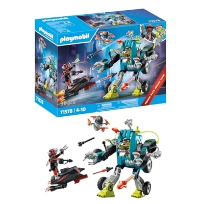 Afbeelding van Playmobil Robot vs. vliegglijder 71578