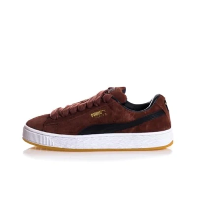 Afbeelding van Puma Unisex Skateschoenen, Maat: 42, Chocotart/black/white Veloursleer