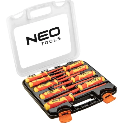 Afbeelding van NEO 04 142 Schroevendraaierset 9 Delig In Koffer 1000v