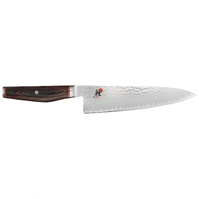 Image de Miyabi 234073 201 0 gyutoh couteau chef, inoxydable, 200 mm, argenté marron, 37,5 x 7,6 2,9 cm