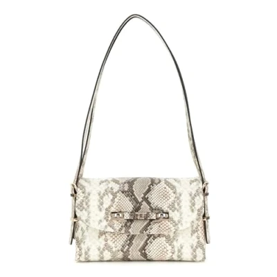 Afbeelding van GUESS schoudertas Lefia Flap Shoulder Bag Natural crème