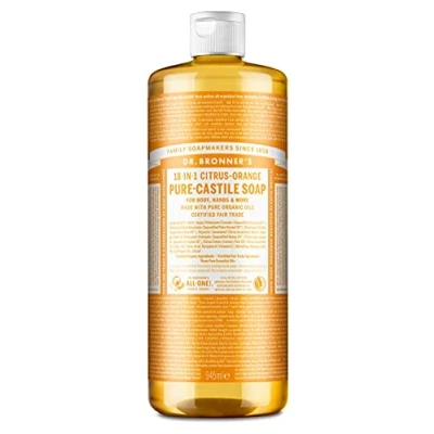 Afbeelding van Dr. Bronner&#039;s Vloeibare Zeep Citrus Orange 945 ml