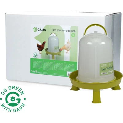 Afbeelding van Pluimvee drinktoren 8 l Bio green lemon op pootjes