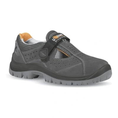 Afbeelding van U Power Magic S1P SRC halfhoge veiligheidsschoenen voor heren, zwart.