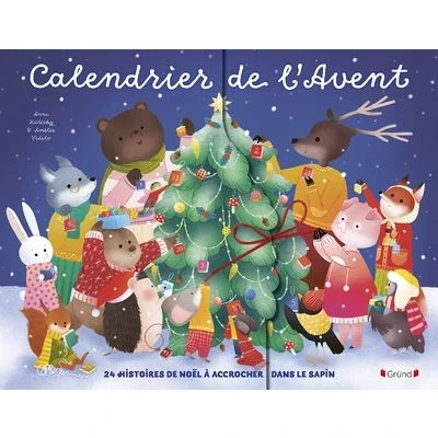 Image de Calendrier de l&#039;Avent 24 histoires Noël à accrocher dans le sapin