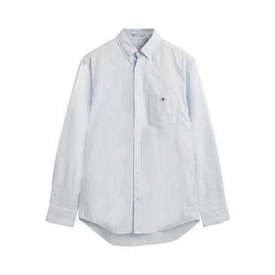 Afbeelding van Gant casual overhemd Maat: 5XL Grote maten herenkleding Big &amp; Tall