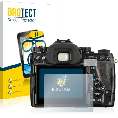Afbeelding van BROTECT Screenprotector voor Pentax K 1 Mark II Folie Beschermfolie transparant (2 Stuks)
