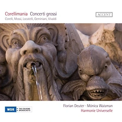 Afbeelding van Florian Deuter, Mónica Waisman, Harmonie Universelle Corellimania, Concerti Grossi (CD)