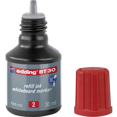 Afbeelding van edding BT30 (30 ml) navulinkt voor boardmarkers 250/361/365 rood potje