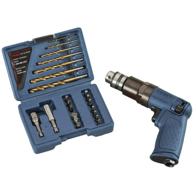 Afbeelding van INGERSOLL RAND 7804KA pneumatische boormachine 1/4&quot; met bit en borenset 22 delig 47520772001