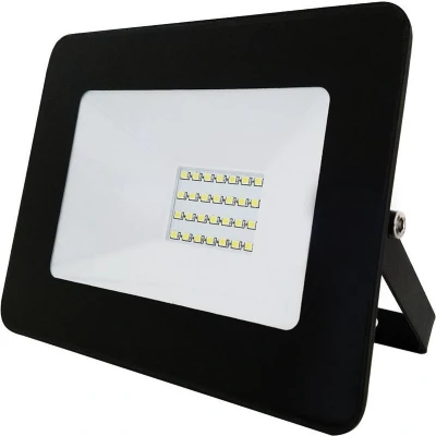 Afbeelding van LED buitenlamp 20W=200W schijnwerper koelwit 4000K waterdicht IP65