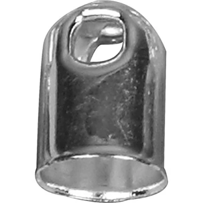 Afbeelding van Creativ Company CC Eindkap 6 mm Zilver stuks
