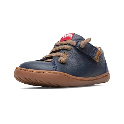 Afbeelding van Camper PEU CAMI Klittenbandschoenen voor kinderen, Maat: 25, Navy Leer